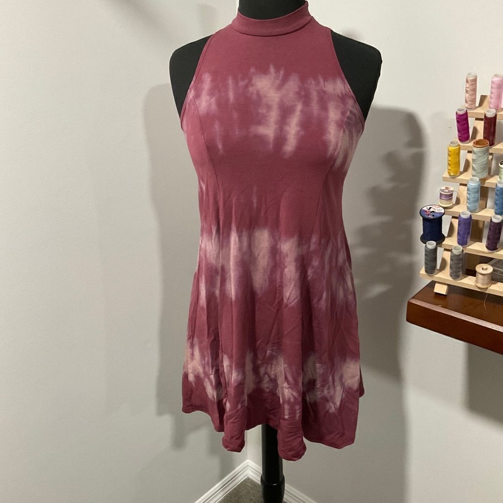Small tie-dye Mikey and Joey Dress